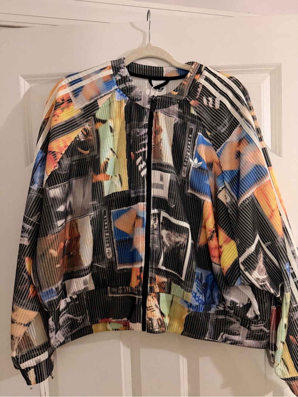 adidas Women’s Multi-Color Printed Track Jacket